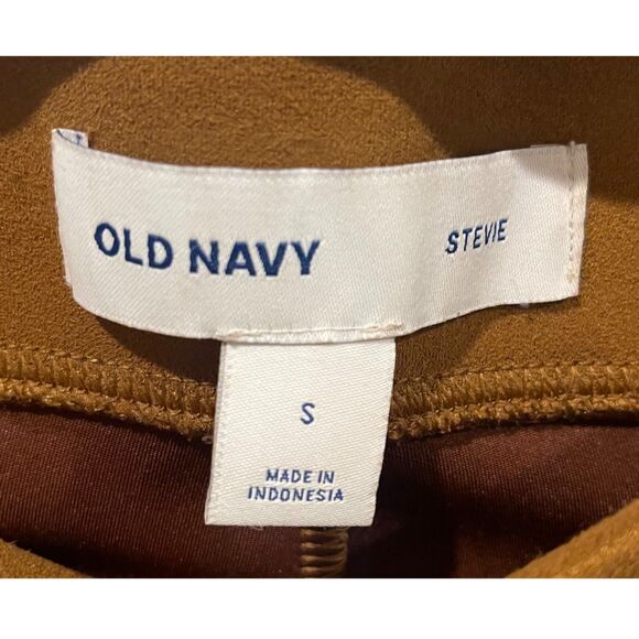 OLD NAVY Stevie Suede Brown Pants - Picture 2 of 3